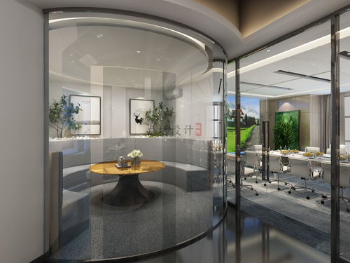 现代简约风格创意办公室装修设计方案与图片设计探索